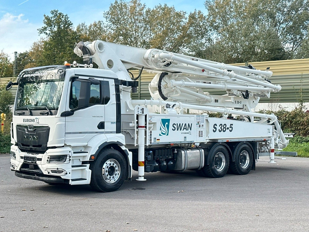 MAN TGS 26.510 6x4 SWAN TSP 38-5 160RZ ( 38m ) - مضخة خرسانة: صور 2 MAN TGS 26.510 6x4 SWAN TSP 38-5 160RZ ( 38m ) - مضخة خرسانة: صور 2