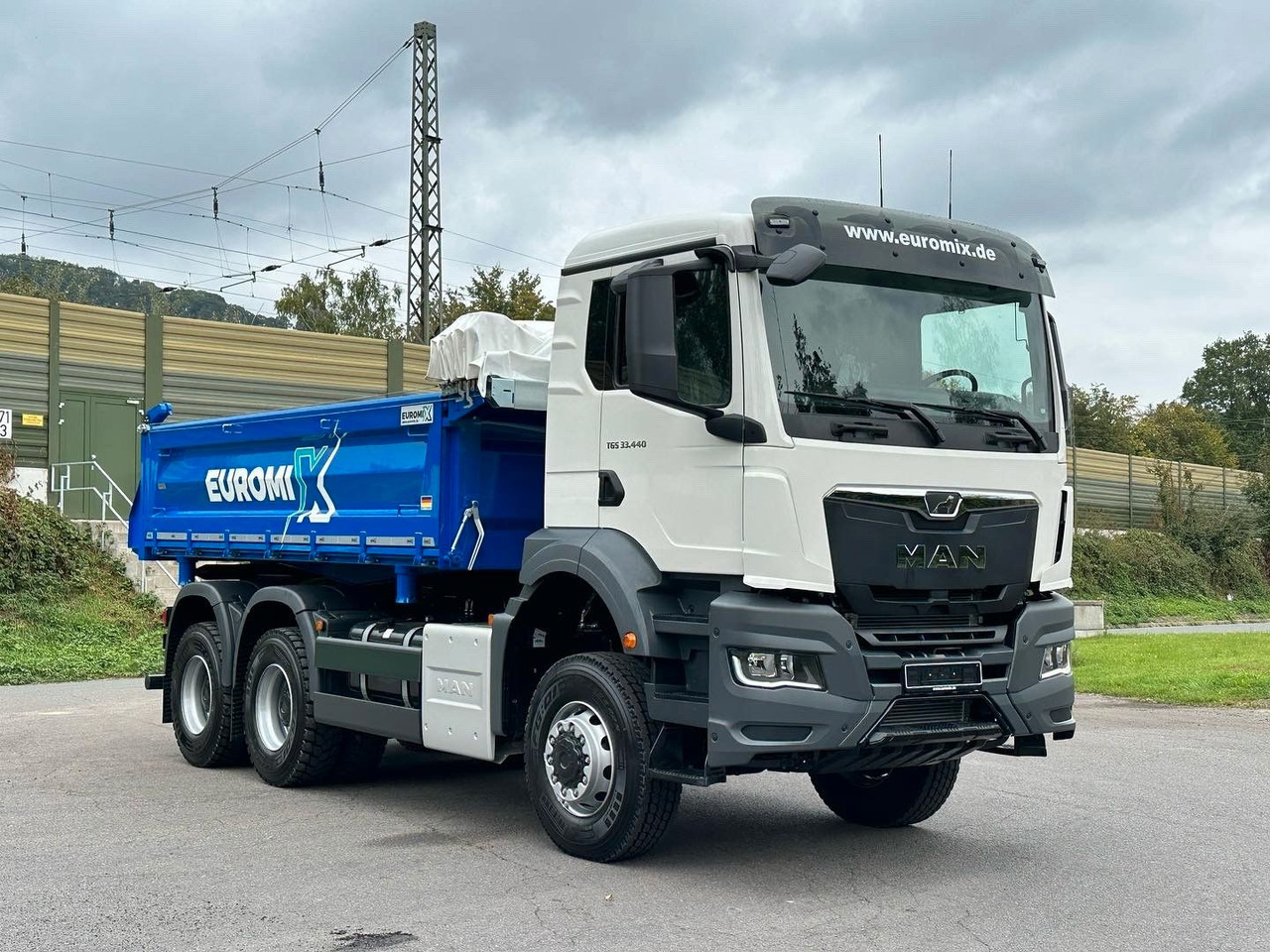 MAN TGS 33.440 6x6 /Euro6 3-Seiten-Kipper EuromixMTP - قلابات: صور 3 MAN TGS 33.440 6x6 /Euro6 3-Seiten-Kipper EuromixMTP - قلابات: صور 3