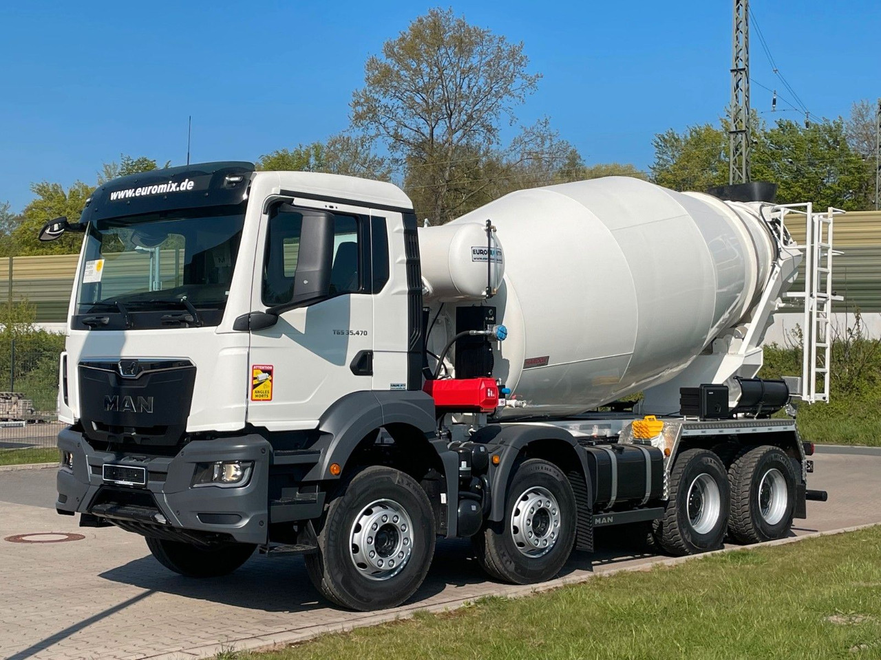 MAN TGS 35.470 8x4 EuromixMTP EM 10 L 10xVORHANDEN - شاحنة خلاطة خرسانة: صور 1 MAN TGS 35.470 8x4 EuromixMTP EM 10 L 10xVORHANDEN - شاحنة خلاطة خرسانة: صور 1