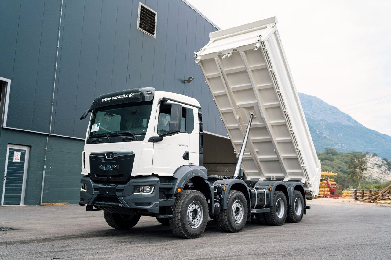 MAN TGS 35.470 BB 8X4 3-Seiten-Kipper EuromixMTP MAN TGS 35.470 BB 8X4 3-Seiten-Kipper EuromixMTP - قلابات: صور 1 MAN TGS 35.470 BB 8X4 3-Seiten-Kipper EuromixMTP MAN TGS 35.470 BB 8X4 3-Seiten-Kipper EuromixMTP - قلابات: صور 1