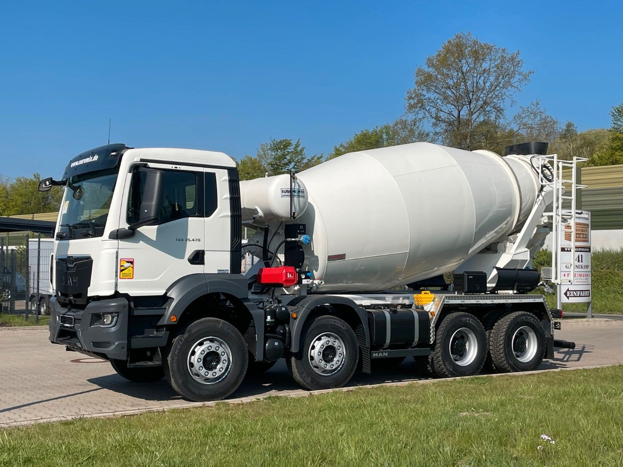 MAN TGS 35.520 8x4 /Euro6e EuromixMTP EM 10 L - شاحنة خلاطة خرسانة: صور 3 MAN TGS 35.520 8x4 /Euro6e EuromixMTP EM 10 L - شاحنة خلاطة خرسانة: صور 3