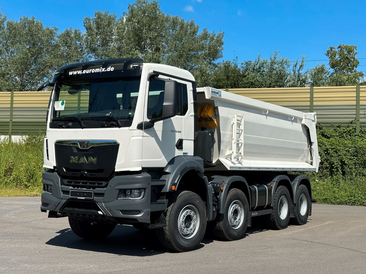 MAN TGS 37.520 8x4 EuromixMTP Mulden Kipper - قلابات: صور 2 MAN TGS 37.520 8x4 EuromixMTP Mulden Kipper - قلابات: صور 2