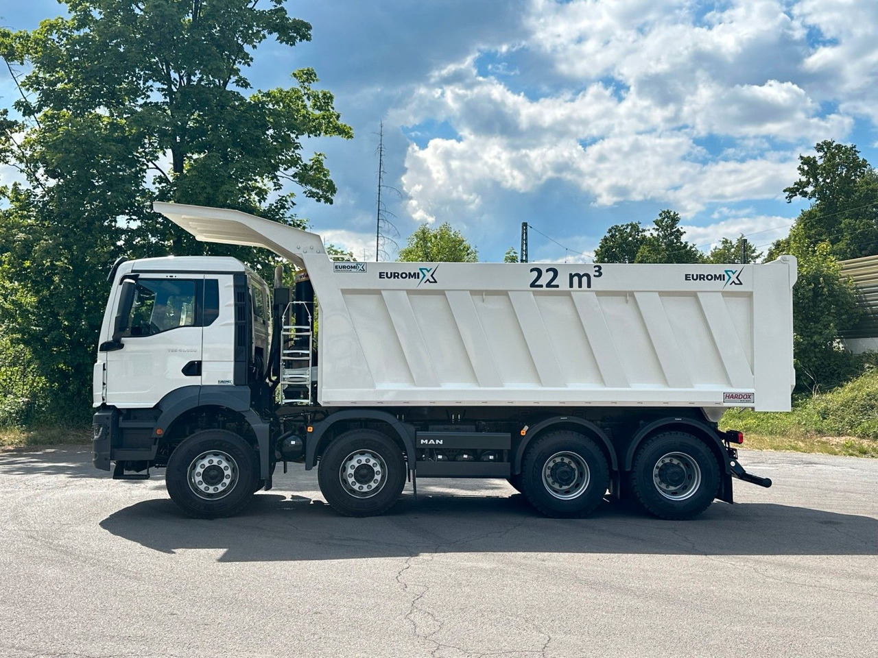MAN TGS 41.400 8x4 / EUROMIX MTP 22m³/ Eckige Mulde - قلابات: صور 3 MAN TGS 41.400 8x4 / EUROMIX MTP 22m³/ Eckige Mulde - قلابات: صور 3