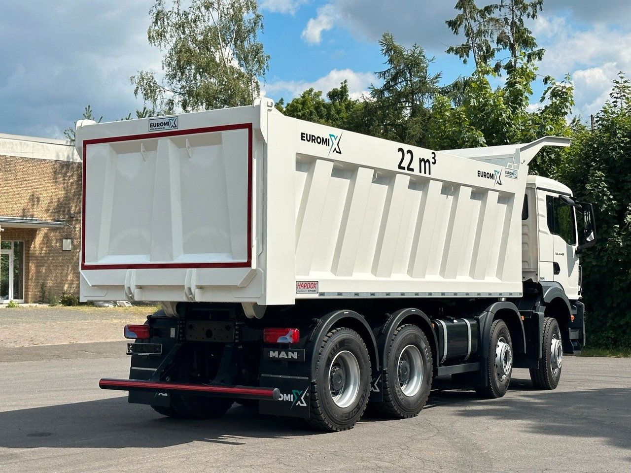 MAN TGS 41.400 8x4 / EUROMIX MTP 22m³/ Eckige Mulde - قلابات: صور 5 MAN TGS 41.400 8x4 / EUROMIX MTP 22m³/ Eckige Mulde - قلابات: صور 5