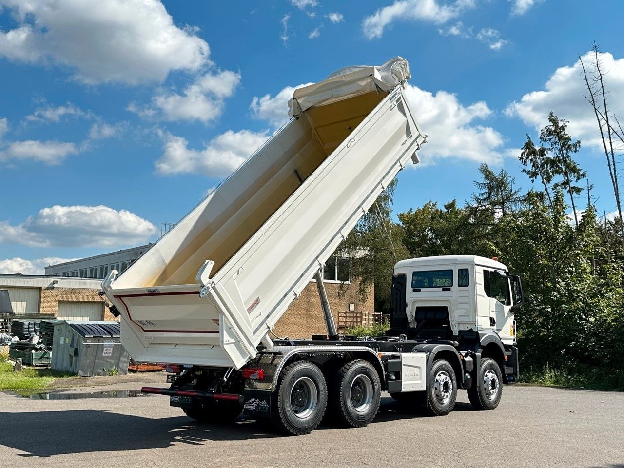 قلابات MAN TGS 41.440  8x4 EuromixMTP 3-Seiten-Kipper: صور 10