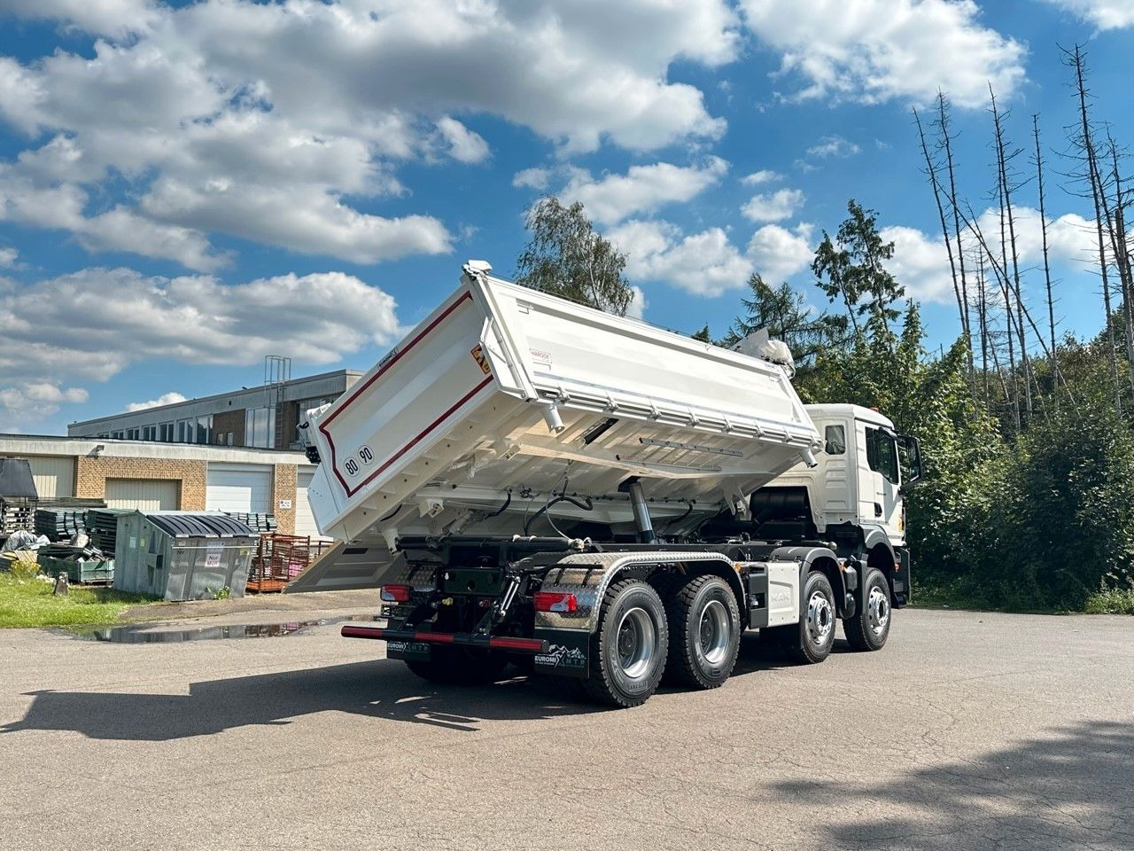 قلابات MAN TGS 41.440  8x4 EuromixMTP 3-Seiten-Kipper: صور 17