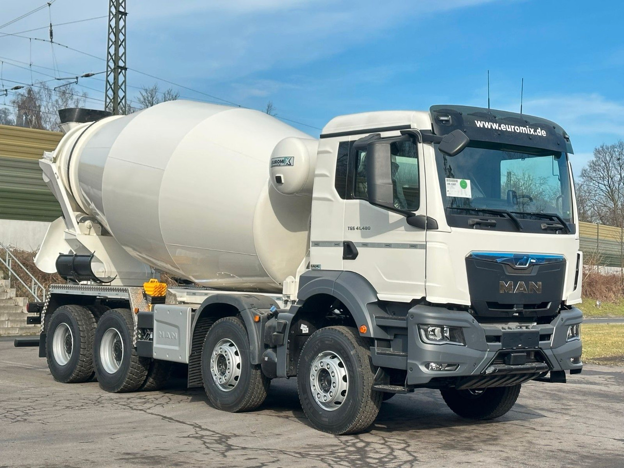 MAN TGS 41.480 8x4 /Euro6e Euromix EM 12 R - شاحنة خلاطة خرسانة: صور 1 MAN TGS 41.480 8x4 /Euro6e Euromix EM 12 R - شاحنة خلاطة خرسانة: صور 1