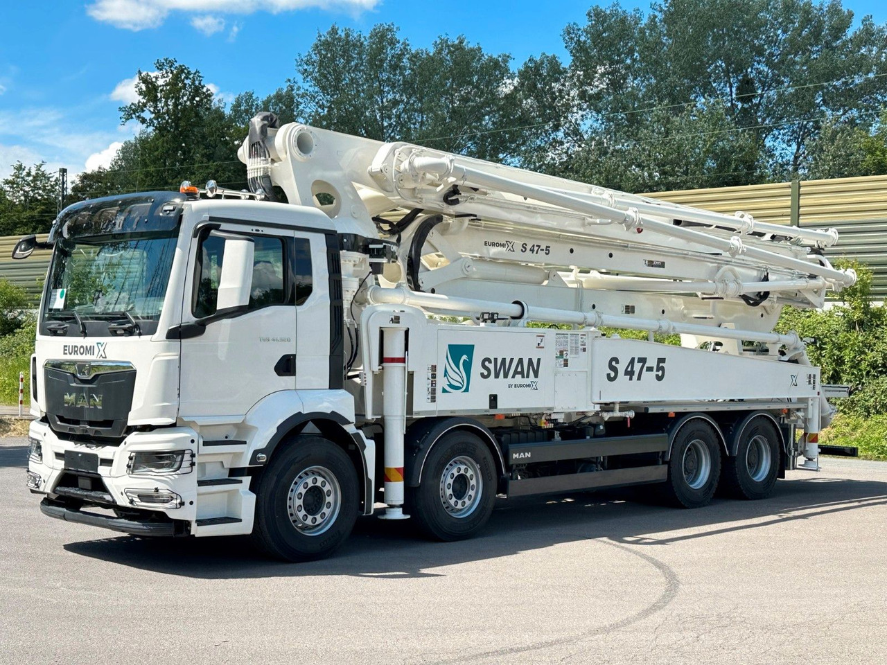 MAN TGS 41.520 8x4 SWAN TSP 47-5 160RZ ( 47m ) - مضخة خرسانة: صور 2 MAN TGS 41.520 8x4 SWAN TSP 47-5 160RZ ( 47m ) - مضخة خرسانة: صور 2