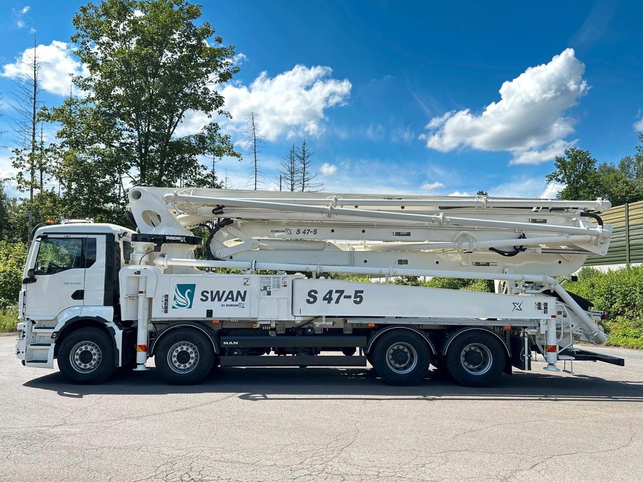 MAN TGS 41.520 8x4 SWAN TSP 47-5 160RZ ( 47m ) - شاحنة خلاطة خرسانة: صور 3 MAN TGS 41.520 8x4 SWAN TSP 47-5 160RZ ( 47m ) - شاحنة خلاطة خرسانة: صور 3