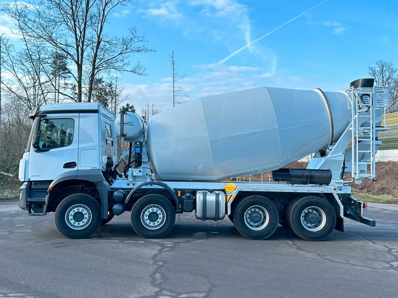 Mercedes-Benz Arocs 5 3743 8X4 / Euro6e EuromixMTP EM 10 L - شاحنة خلاطة خرسانة: صور 3 Mercedes-Benz Arocs 5 3743 8X4 / Euro6e EuromixMTP EM 10 L - شاحنة خلاطة خرسانة: صور 3