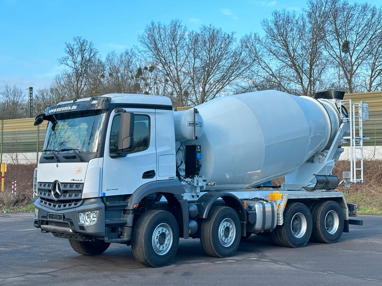 Mercedes-Benz Arocs 5 3743 8X4 / Euro6e EuromixMTP EM 10 L - شاحنة خلاطة خرسانة: صور 1 Mercedes-Benz Arocs 5 3743 8X4 / Euro6e EuromixMTP EM 10 L - شاحنة خلاطة خرسانة: صور 1
