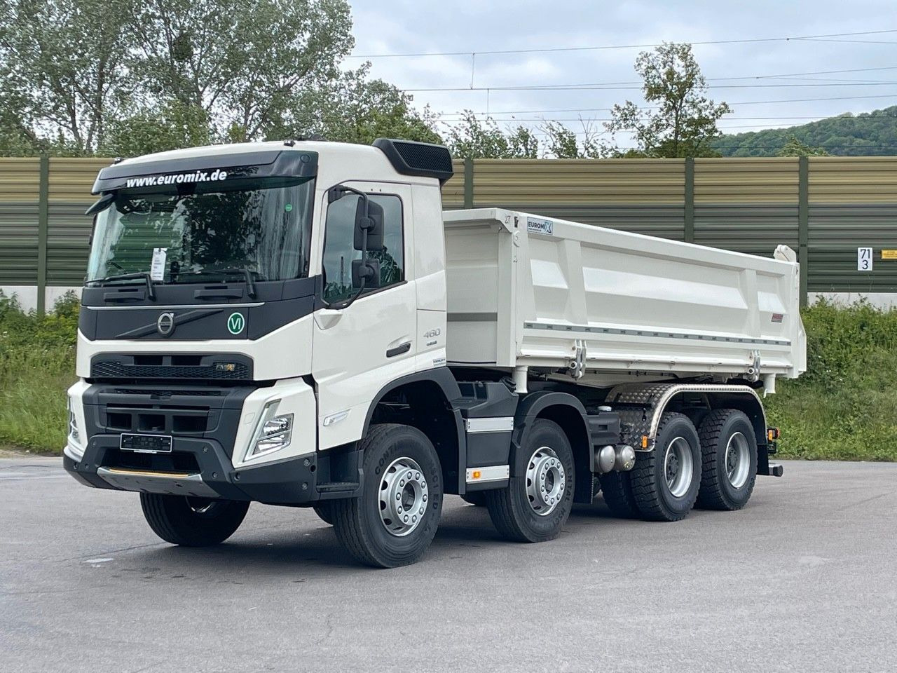 Volvo FMX 460 8x4 / EuromixMTP 3-Seiten-Kipper - قلابات: صور 1 Volvo FMX 460 8x4 / EuromixMTP 3-Seiten-Kipper - قلابات: صور 1
