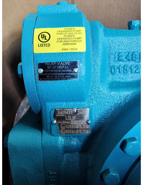 جديد مضخة مياه Blackmer LPG Pump LGLD2 and LGLD3( and more) Gas, Lpg, Gpl, Gaz, Propane, Butane (Pumpset v-belt drive): صور 6