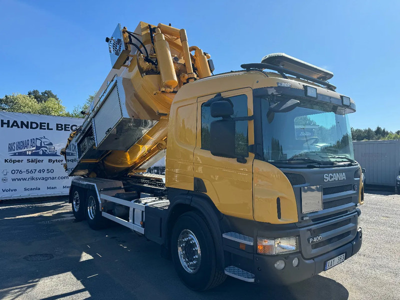 Scania P400 ADR, Combi Vacuum/Pressure 14m3 (2+4+8), 2009 - فراغ شاحنة: صور 1 Scania P400 ADR, Combi Vacuum/Pressure 14m3 (2+4+8), 2009 - فراغ شاحنة: صور 1
