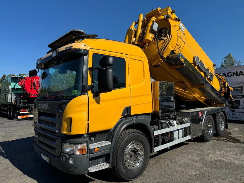 Scania P400 ADR, Combi Vacuum/Pressure 14m3 (2+4+8), 2009 - فراغ شاحنة: صور 3 Scania P400 ADR, Combi Vacuum/Pressure 14m3 (2+4+8), 2009 - فراغ شاحنة: صور 3
