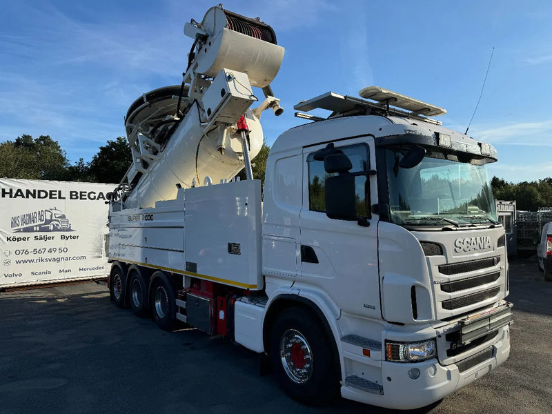 Scania R480 8x4, Wiedemann Super 2000 (10+6m3) + Recycler, Euro 6, 2013 - فراغ شاحنة: صور 1 Scania R480 8x4, Wiedemann Super 2000 (10+6m3) + Recycler, Euro 6, 2013 - فراغ شاحنة: صور 1
