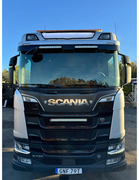 Scania R730 V8 6X4, Retarder, Timber-truck + Crane, 2020 - شاحنة قطع الأشجار, شاحنة كرين: صور 3 Scania R730 V8 6X4, Retarder, Timber-truck + Crane, 2020 - شاحنة قطع الأشجار, شاحنة كرين: صور 3