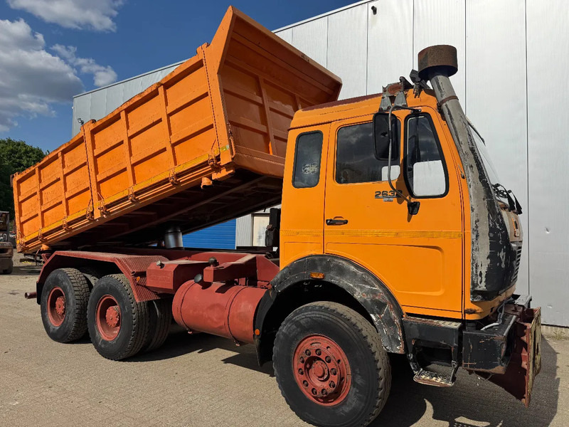 Mercedes-Benz NG 2632 V10 **TIPPER-BENNE-KIPPER-TOPSHAPE** - قلابات: صور 1 Mercedes-Benz NG 2632 V10 **TIPPER-BENNE-KIPPER-TOPSHAPE** - قلابات: صور 1
