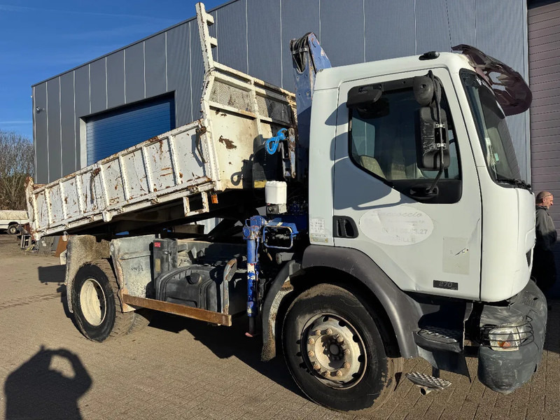 Renault Midlum 270 **TIPPER+FASSI CRANE-FRENCH TRUCK** - قلابات, شاحنة كرين: صور 2 Renault Midlum 270 **TIPPER+FASSI CRANE-FRENCH TRUCK** - قلابات, شاحنة كرين: صور 2