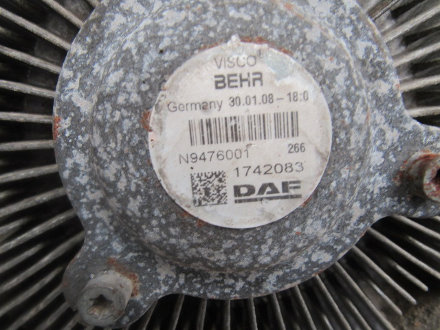 DAF XF 105 460 (MX340SI) VISCUSS FAN COMPLETE P/NO 1742083 - المحرك و قطع الغيار - شاحنة: صور 2 DAF XF 105 460 (MX340SI) VISCUSS FAN COMPLETE P/NO 1742083 - المحرك و قطع الغيار - شاحنة: صور 2