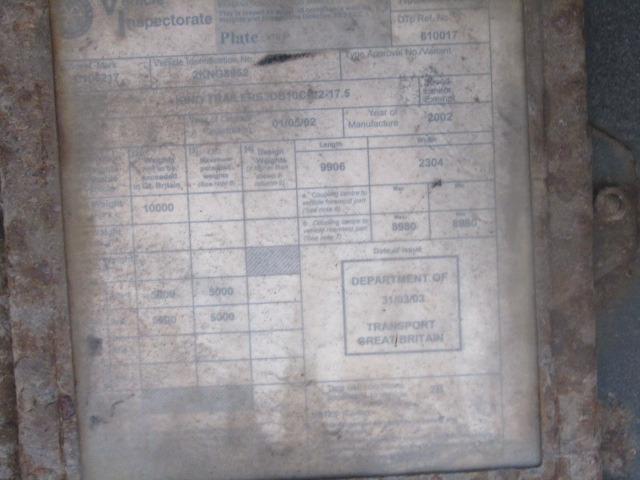 DRAWBAR BOX VAN TRAILER TANDEM AXLE (EX DRIVING SCHOOL MOT EXPIRED) - بصندوق مغلق مقطورة: صور 1 DRAWBAR BOX VAN TRAILER TANDEM AXLE (EX DRIVING SCHOOL MOT EXPIRED) - بصندوق مغلق مقطورة: صور 1