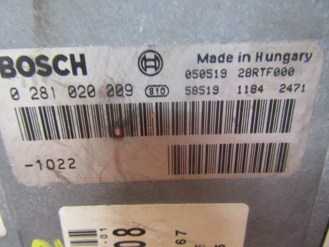 MAN M2000 SERIES 220 ENGINE ECU BOSCH P/NO 0.281020009 - كتلة التحكم - شاحنة: صور 3 MAN M2000 SERIES 220 ENGINE ECU BOSCH P/NO 0.281020009 - كتلة التحكم - شاحنة: صور 3