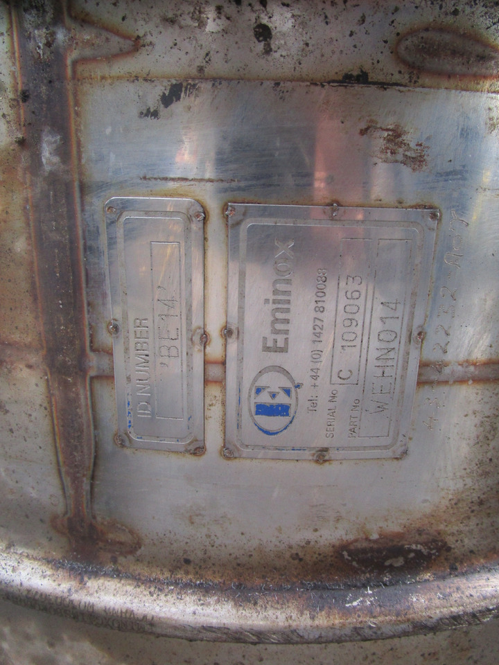 VOLVO FM9 / FM12 EMINOX DPF EXHAUST P/NO WEHN022 - نظام العادم - شاحنة: صور 3 VOLVO FM9 / FM12 EMINOX DPF EXHAUST P/NO WEHN022 - نظام العادم - شاحنة: صور 3