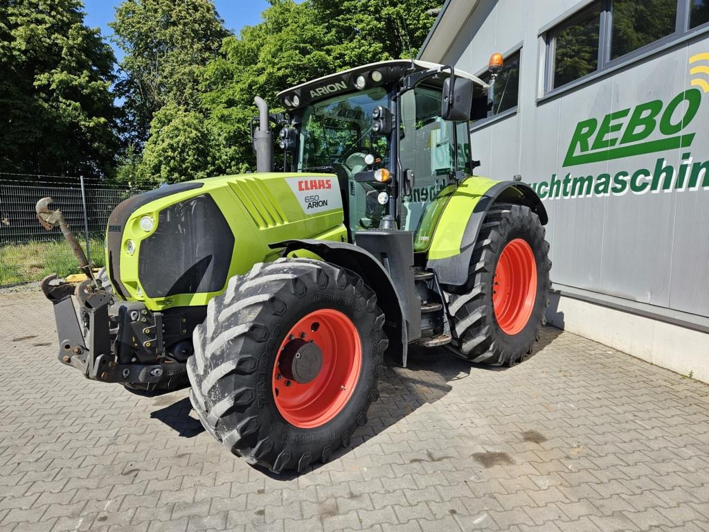 CLAAS Arion 650 Hexashift - جرار: صور 1 CLAAS Arion 650 Hexashift - جرار: صور 1