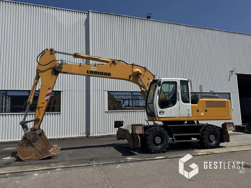 Liebherr A 914 C Litronic - حفارة على عجلات: صور 1 Liebherr A 914 C Litronic - حفارة على عجلات: صور 1