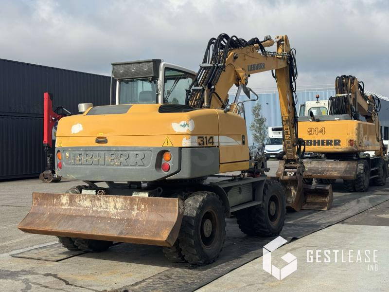 Liebherr A314 Litronic - حفارة على عجلات: صور 4 Liebherr A314 Litronic - حفارة على عجلات: صور 4