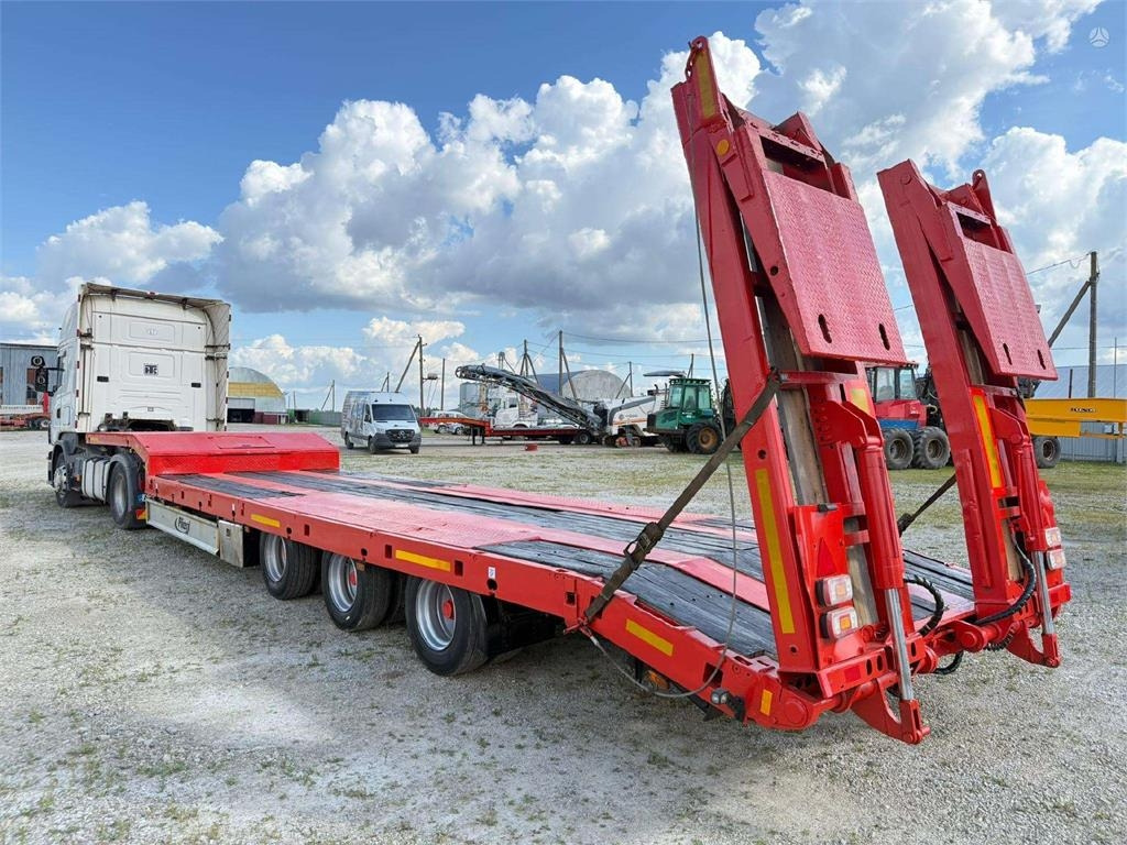 Fliegl SDS 470 T - عربة مسطحة منخفضة نصف مقطورة: صور 1 Fliegl SDS 470 T - عربة مسطحة منخفضة نصف مقطورة: صور 1