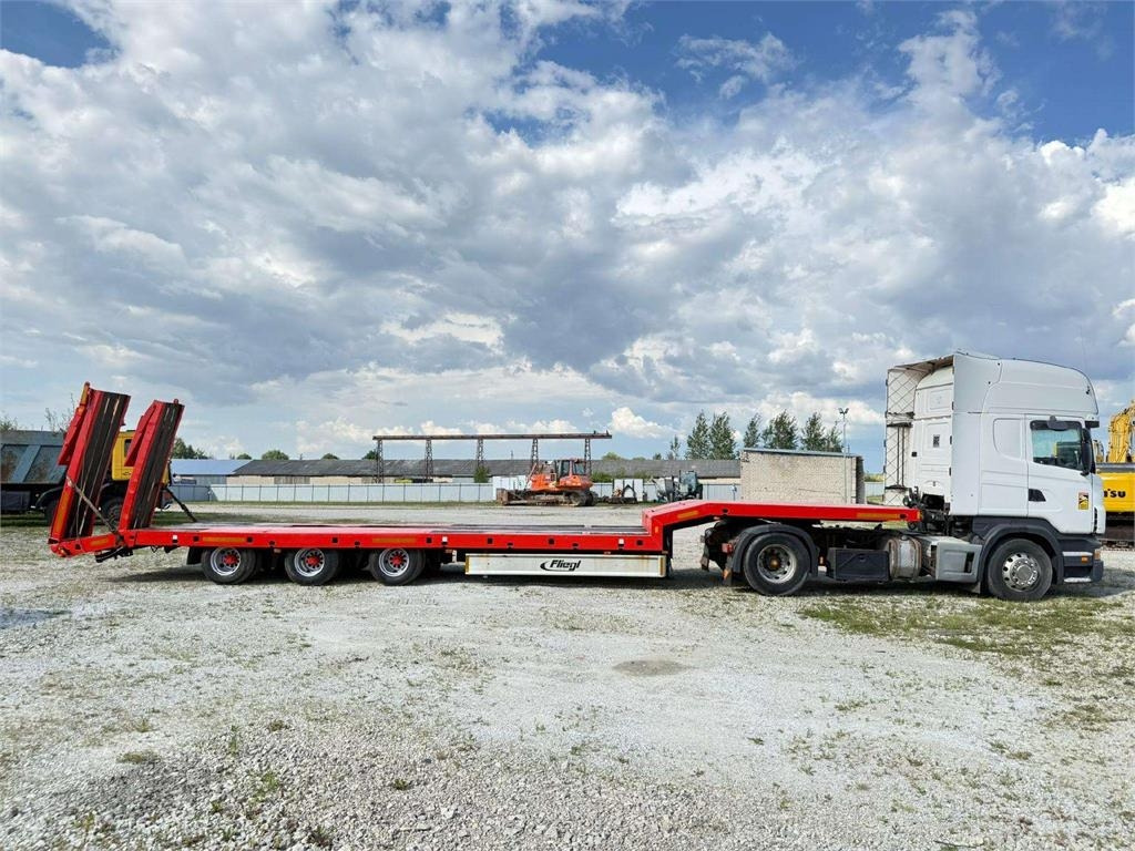 Fliegl SDS 470 T - عربة مسطحة منخفضة نصف مقطورة: صور 3 Fliegl SDS 470 T - عربة مسطحة منخفضة نصف مقطورة: صور 3