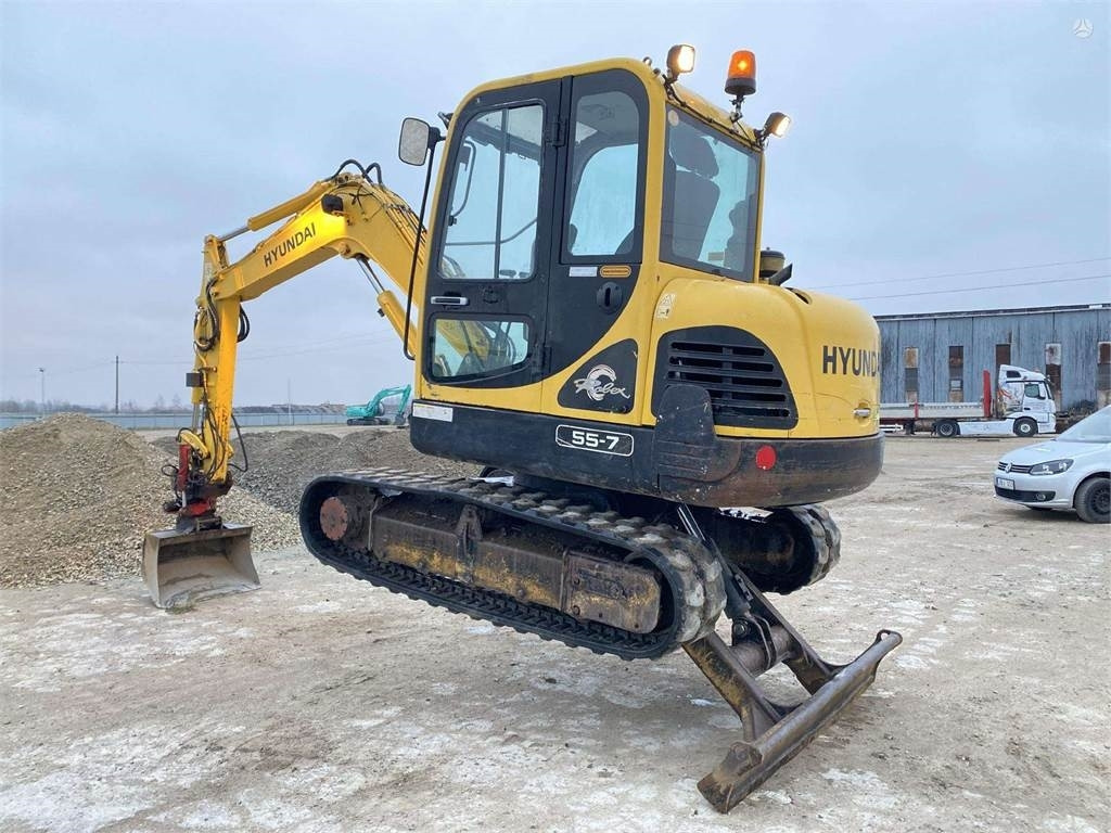 Hyundai Robex 55-7 Rototilt,Scandinav - حفارة مصغرة: صور 4 Hyundai Robex 55-7 Rototilt,Scandinav - حفارة مصغرة: صور 4