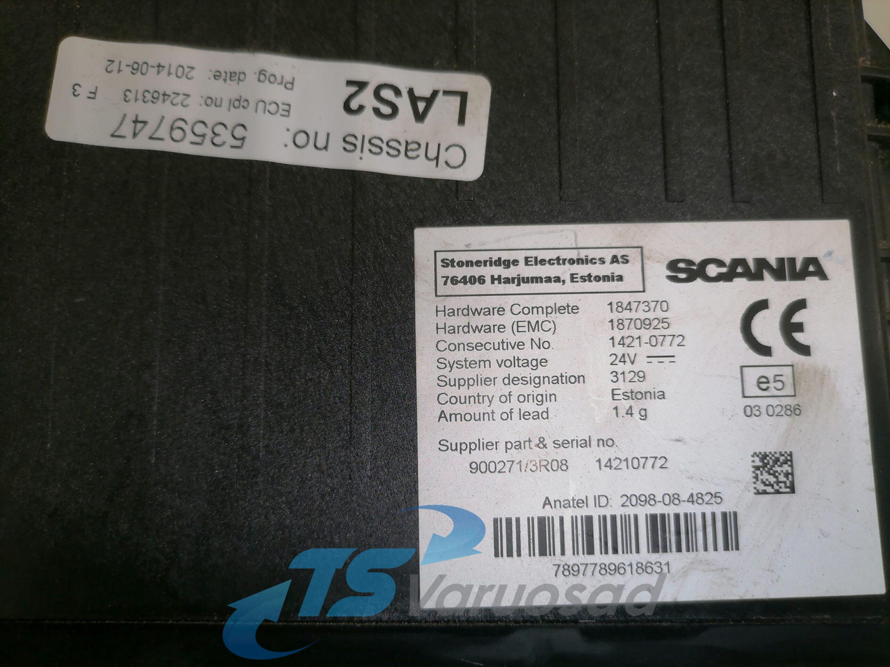 Scania Ecu, LAS 1847370 - كتلة التحكم - شاحنة: صور 4 Scania Ecu, LAS 1847370 - كتلة التحكم - شاحنة: صور 4
