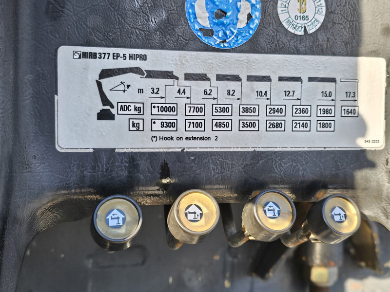 شاحنة كرين DAF XF 105.460 6X2 / HIAB 37 t/m CRANE / KRAN: صور 19