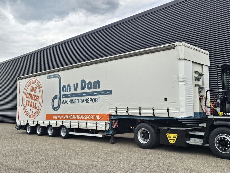 ES-GE 4STL48 / 4 AXLE / SLIDING ROOF / EXPANDABLE / LIFT ROOF - عربة مسطحة منخفضة نصف مقطورة: صور 5 ES-GE 4STL48 / 4 AXLE / SLIDING ROOF / EXPANDABLE / LIFT ROOF - عربة مسطحة منخفضة نصف مقطورة: صور 5