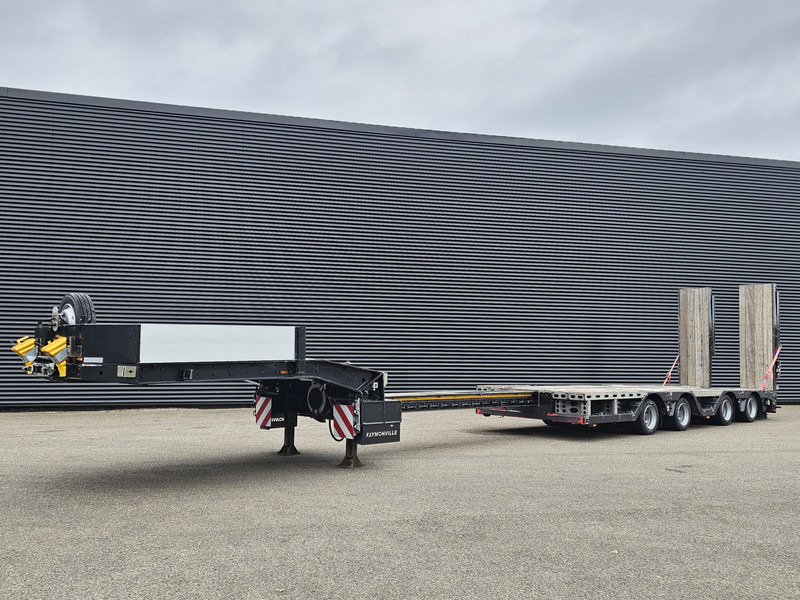 Faymonville MULTIMAX - EXTENDABLE / HYDR RAMP / WHEEL WELL / RADMULDEN - عربة مسطحة منخفضة نصف مقطورة: صور 1 Faymonville MULTIMAX - EXTENDABLE / HYDR RAMP / WHEEL WELL / RADMULDEN - عربة مسطحة منخفضة نصف مقطورة: صور 1