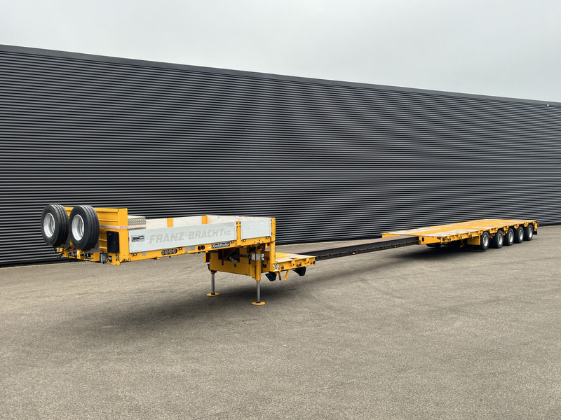 Goldhofer STZ-L 5-50/80 A / 5 X STEERING / EXTENDABLE / - عربة مسطحة منخفضة نصف مقطورة: صور 1 Goldhofer STZ-L 5-50/80 A / 5 X STEERING / EXTENDABLE / - عربة مسطحة منخفضة نصف مقطورة: صور 1