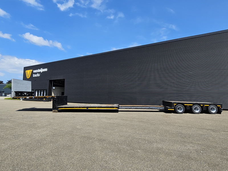 MEUSBURGER MPG 3 / LOW BED / EXTENDABLE / 3 x STEERING AXLE - عربة مسطحة منخفضة نصف مقطورة: صور 3 MEUSBURGER MPG 3 / LOW BED / EXTENDABLE / 3 x STEERING AXLE - عربة مسطحة منخفضة نصف مقطورة: صور 3