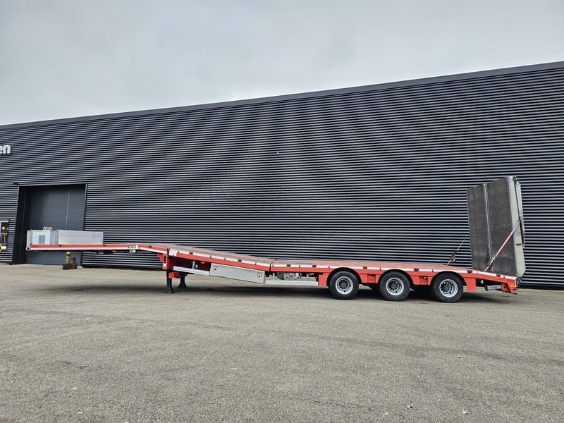 Max Trailer 3 x steering axle / hydraulic ramp / hydraulic bed - عربة مسطحة منخفضة نصف مقطورة: صور 2 Max Trailer 3 x steering axle / hydraulic ramp / hydraulic bed - عربة مسطحة منخفضة نصف مقطورة: صور 2