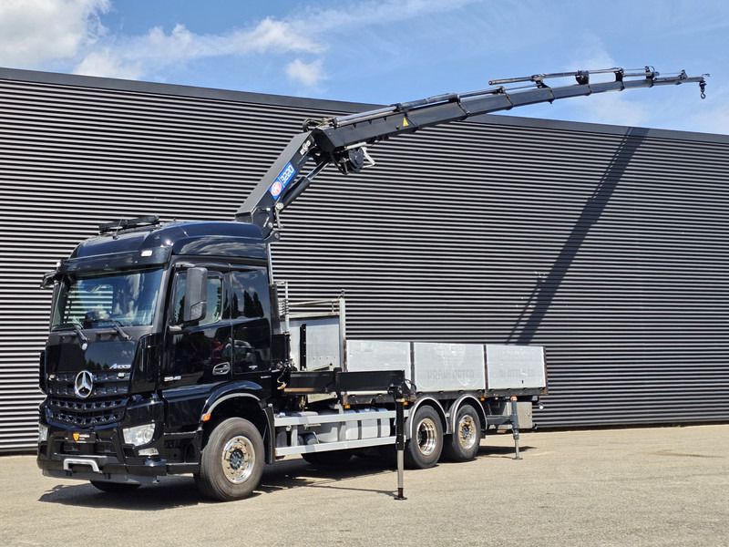 Mercedes-Benz AROCS 2545 6x2 / HMF 32 TM / CRANE / KRAN - شاحنات مسطحة, شاحنة كرين: صور 1 Mercedes-Benz AROCS 2545 6x2 / HMF 32 TM / CRANE / KRAN - شاحنات مسطحة, شاحنة كرين: صور 1