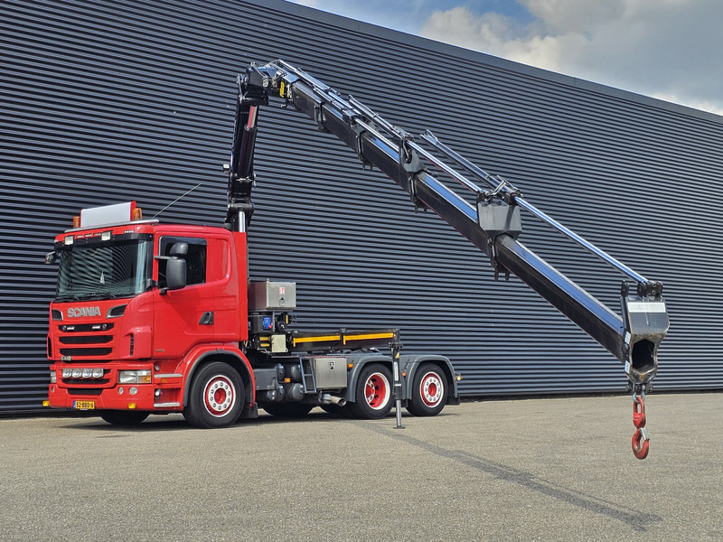 Scania G 440 A 6X2*4 / HMF 24 t/m CRANE / KRAN - شاحنة جرار: صور 4 Scania G 440 A 6X2*4 / HMF 24 t/m CRANE / KRAN - شاحنة جرار: صور 4