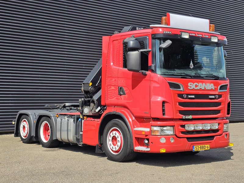 شاحنة جرار Scania G 440 A 6X2*4 / HMF 24 t/m CRANE / KRAN: صور 9
