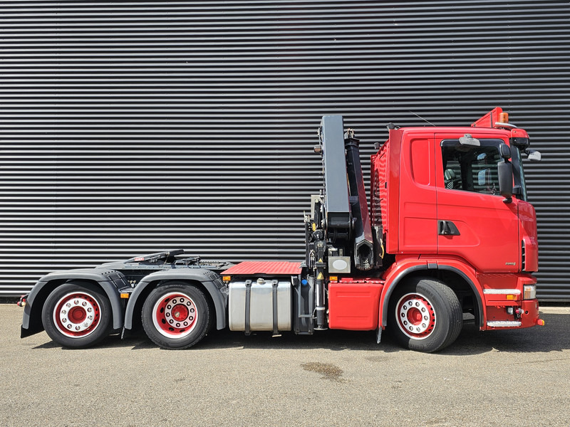 شاحنة جرار Scania G 440 A 6X2*4 / HMF 24 t/m CRANE / KRAN: صور 20