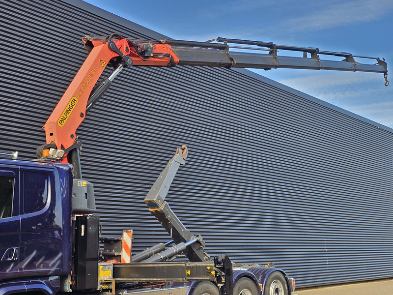 Scania G490 8x4*4 / PALFINGER CRANE + HOOKLIFT - شاحنة ذات الخطاف, شاحنة كرين: صور 2 Scania G490 8x4*4 / PALFINGER CRANE + HOOKLIFT - شاحنة ذات الخطاف, شاحنة كرين: صور 2