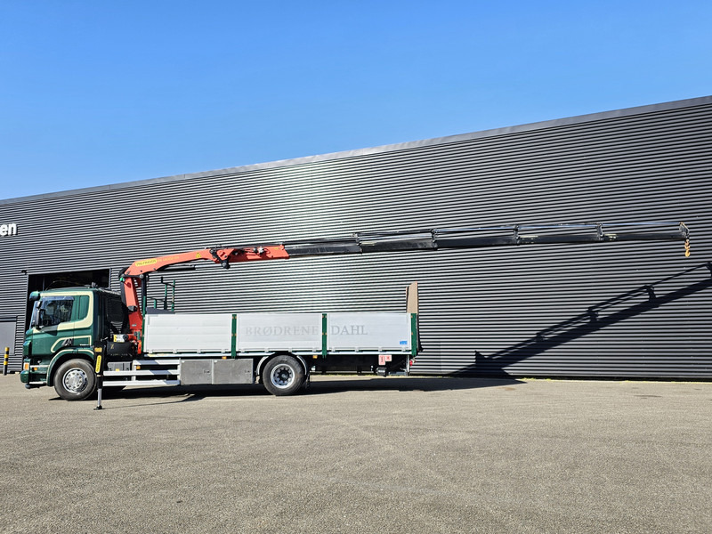 Scania P320 4x2 / PALFINGER PK14002 / CRANE/KRAN - شاحنات مسطحة, شاحنة كرين: صور 3 Scania P320 4x2 / PALFINGER PK14002 / CRANE/KRAN - شاحنات مسطحة, شاحنة كرين: صور 3