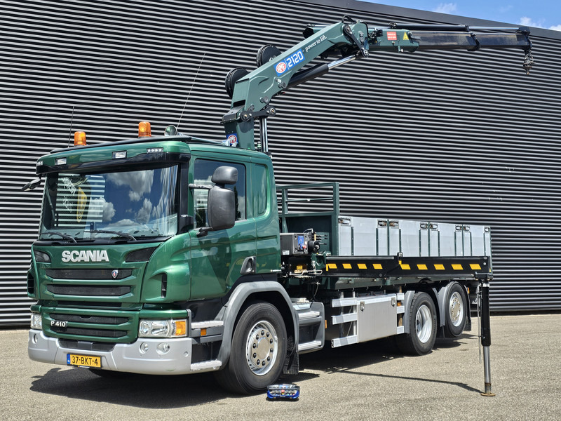 Scania P410 / 6X2-4 / 21 t/m CRANE / KRAN - شاحنة كرين: صور 1 Scania P410 / 6X2-4 / 21 t/m CRANE / KRAN - شاحنة كرين: صور 1