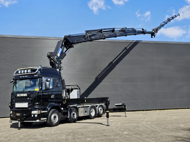 Scania R490 / 8x2 / HMF 85 TM CRANE / WINCH / JIB - شاحنة كرين: صور 1 Scania R490 / 8x2 / HMF 85 TM CRANE / WINCH / JIB - شاحنة كرين: صور 1