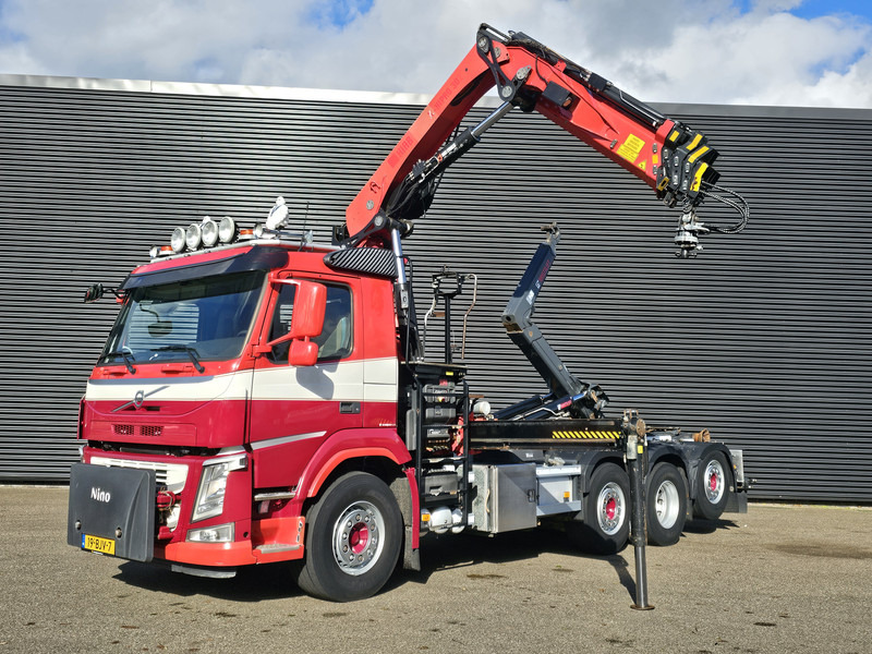 Volvo FM 420 8x2 / HIAB HOOKLIFT + 30 t/m CRANE - KRAN - شاحنة كرين: صور 4 Volvo FM 420 8x2 / HIAB HOOKLIFT + 30 t/m CRANE - KRAN - شاحنة كرين: صور 4