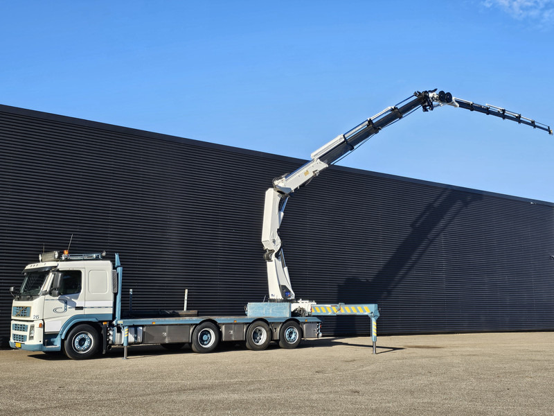Volvo FM 420 8x2 / HMF 55 t/m CRANE + JIB - شاحنة كرين: صور 1 Volvo FM 420 8x2 / HMF 55 t/m CRANE + JIB - شاحنة كرين: صور 1